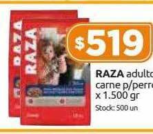 Raza adulto carne p perro