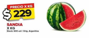 Carrefour Maxi Sandía x kg oferta