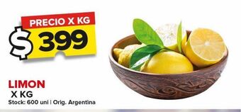 Carrefour Maxi Limón comercial x kg oferta