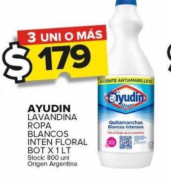 Carrefour Maxi Lavandina ayudin oferta