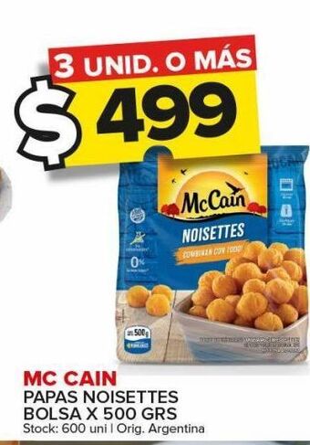 Carrefour Maxi Papas noisettes mc cain x 500g oferta