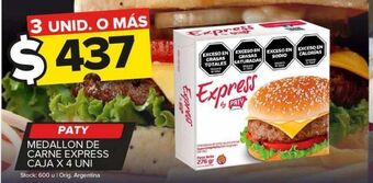 Carrefour Maxi Hamburguesas union ganadera x 4un oferta