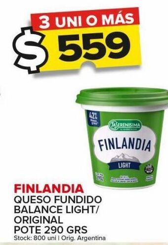 Carrefour Maxi Queso fundido finlandia x 290g oferta