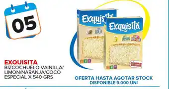 Carrefour Maxi Exquisita Bizcochuelo Vainilla/ Limon oferta