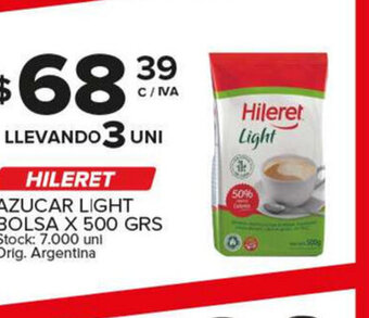 Carrefour Maxi Hileret Azucar Light Bolsa x 500 grs oferta