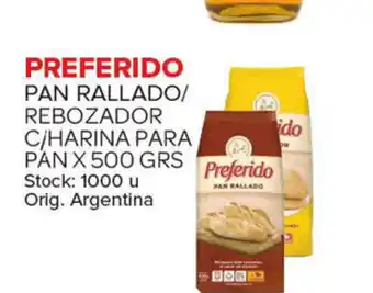 Carrefour Maxi Preferido Pan Rallado/ Rebozador C/harina para pan x 500 grs oferta