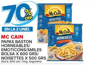Carrefour Maxi Mc Cain x600 grs / x500 grs oferta
