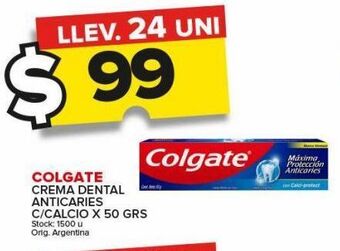 Carrefour Maxi Crema dental colgate x 50g oferta