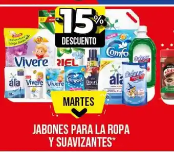 Supermayorista Vital Martes Jabones Para La Ropa Y Suavizantes oferta
