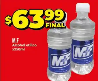 Supermayorista Vital M.F Alcohol etilico x250ml oferta