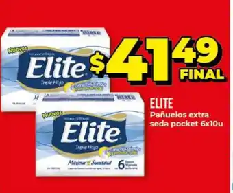 Supermayorista Vital Elite pañuelos extra seda pocket 6x10u oferta
