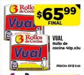 Supermayorista Vital Vual Rollo de cocina oferta