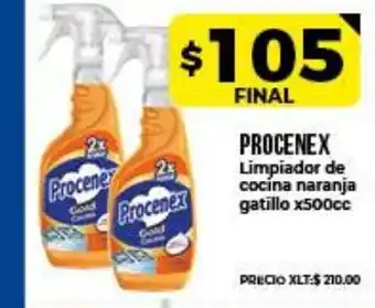 Supermayorista Vital Procenex Limpiador de cocina naranja gatillo x500cc oferta