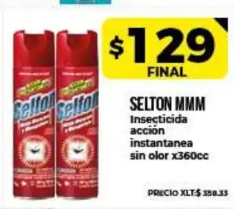 Supermayorista Vital Selton Mmm Insecticida acción instantanea sin olor x360cc oferta