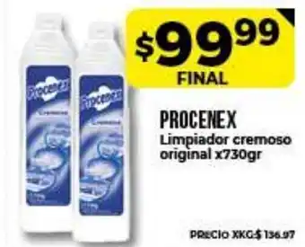 Supermayorista Vital Procenex Limpiador cremoso original x730gr oferta