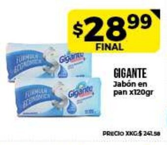 Supermayorista Vital Gigante Jabón en pan x120gr oferta