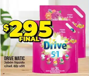 Supermayorista Vital Drive Matic Jabón líquido c/rad. d/px3lt oferta