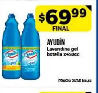 Supermayorista Vital Ayudín Lavandina gel botella x450cc oferta