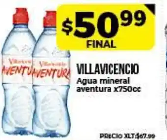 Supermayorista Vital Villavicencio Agua mineral aventura x750cc oferta