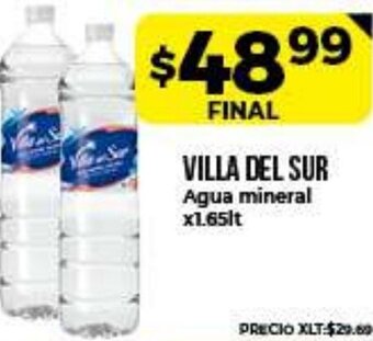 Supermayorista Vital Villa del sur Agua mineral x 1.65lt oferta
