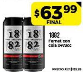 Supermayorista Vital 1882 Fernet con cola x473cc oferta