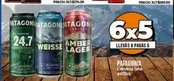 Supermayorista Vital Patagonia Cerveza lata x473cc oferta