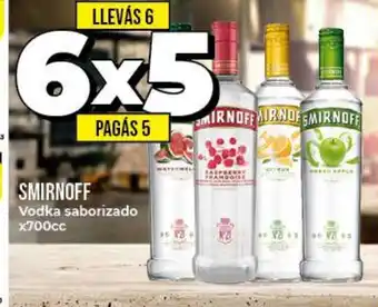 Supermayorista Vital Smirnoff Vodka saborizado x 700cc oferta
