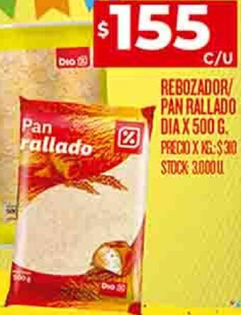 Supermercados DIA Rebozador/ Pan Rallado Dia 500g oferta