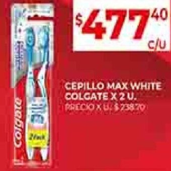 Supermercados DIA Cepillo Max White Colgate 2u oferta