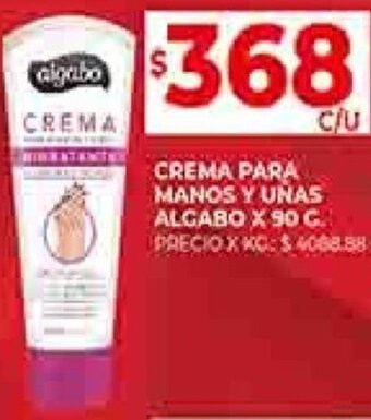 Supermercados DIA Crema para Manos y Uñas Algado 90g oferta