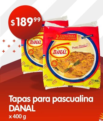 Supermercados Buenos Días Tapas para Pascualina DANAL x 400g oferta