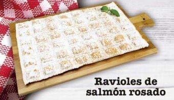 Coto Ravioles de Salmón Rosado x plancha oferta