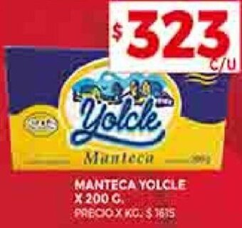 Supermercados DIA Manteca Yolcle 200g oferta