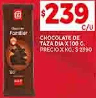 Supermercados DIA Chocolate de Taza Dia 100g oferta