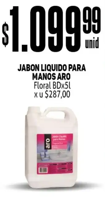 Makro Jabon Liquido para Manos Aro x 5L oferta