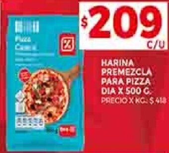 Supermercados DIA Harina Premezcla para Pizza Dia 500g oferta