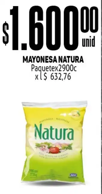 Makro Mayonesa Natura x 2900c oferta