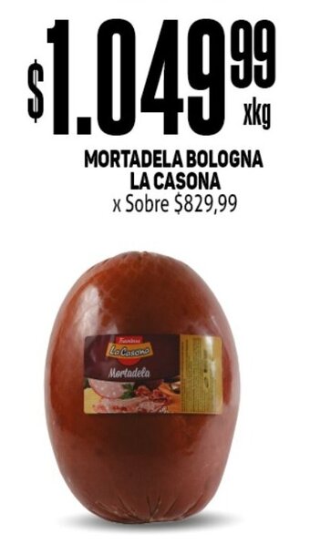 Makro Mortadela Bologna La Casona x kg oferta