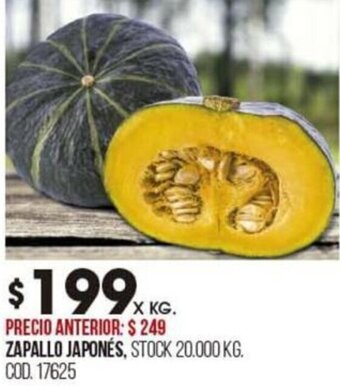 Coto Zapallo Japonés oferta