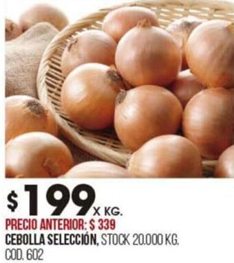 Coto Cebolla Selección oferta