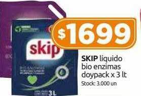 Cordiez Skip liquido bio enzimas doypack oferta