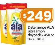 Cordiez Detergente ala ultra limón doypack oferta