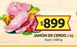 Cordiez Jamón de cerdo x kg oferta