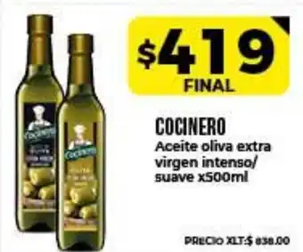 Supermayorista Vital Cocinero Aceite oliva extra virgen intenso/suave x500ml oferta