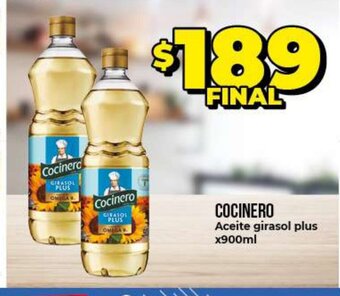 Supermayorista Vital Cocinero Aceite girasol plus x900ml oferta