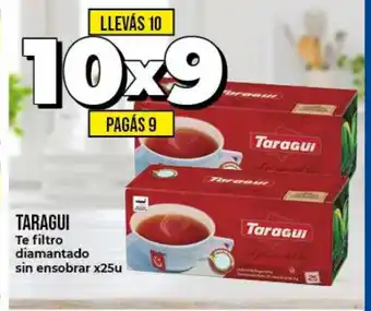 Supermayorista Vital Taragui Te filtro diamantado sin ensobrar x25u oferta
