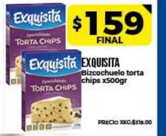 Supermayorista Vital Exquisita Bizcochuelo torta chips x500gr oferta