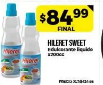 Supermayorista Vital Hileret Sweet Edulcorante liquido x200cc oferta