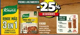 Supermayorista Vital Knorr Premezcla para carne picada rinde más x140gr oferta