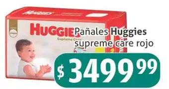 Gomez Pardo Pañales huggies supreme care rojo oferta